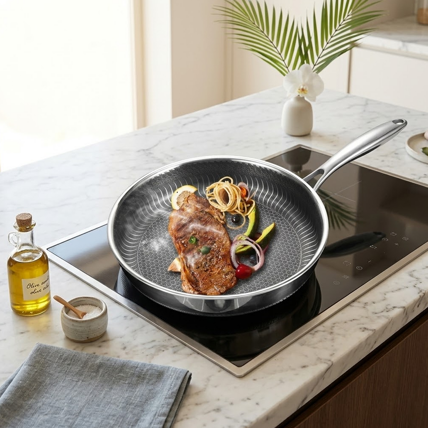 Hybrid Honeycomb Pan