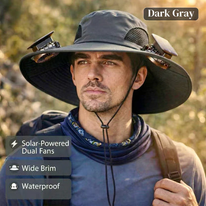 KokKock™ Solar Colling Fan Hat