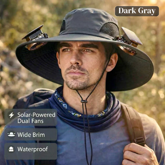 KokKock™ Solar Colling Fan Hat