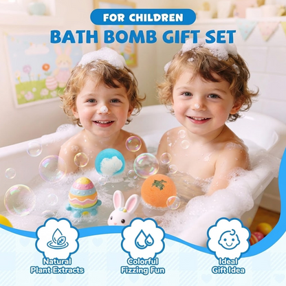 12-Piece Bath Bomb Gift Set for Kids