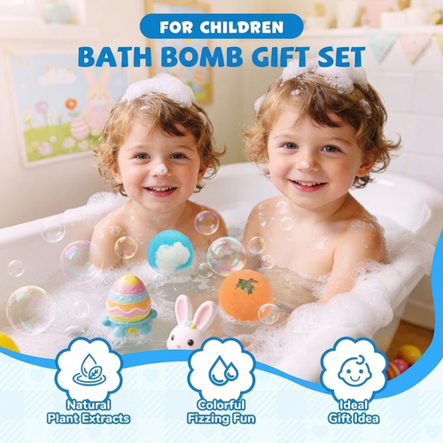 12-Piece Bath Bomb Gift Set for Kids