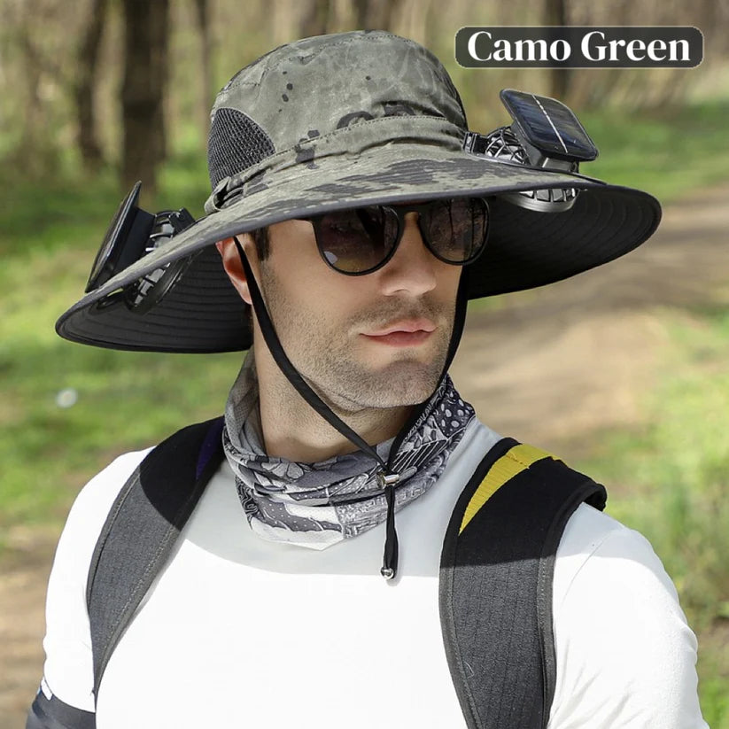 KokKock™ Solar Colling Fan Hat