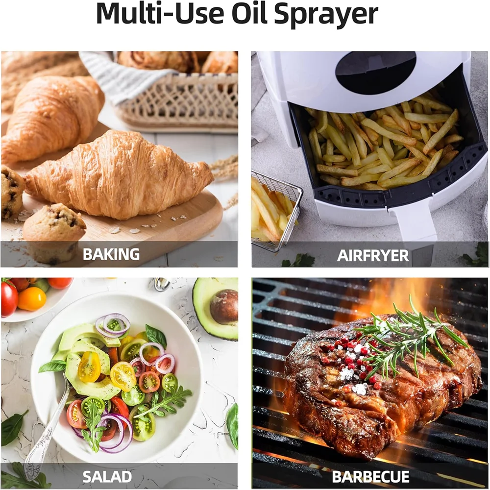 Oil Dispenser 2-in-1, Oil Spray