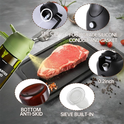 Oil Dispenser 2-in-1, Oil Spray