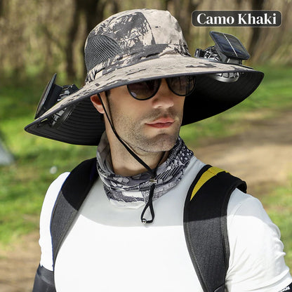 KokKock™ Solar Colling Fan Hat