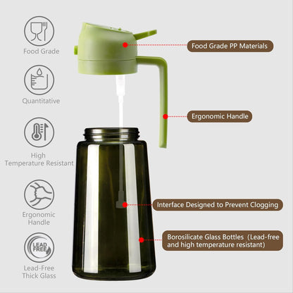 Oil Dispenser 2-in-1, Oil Spray