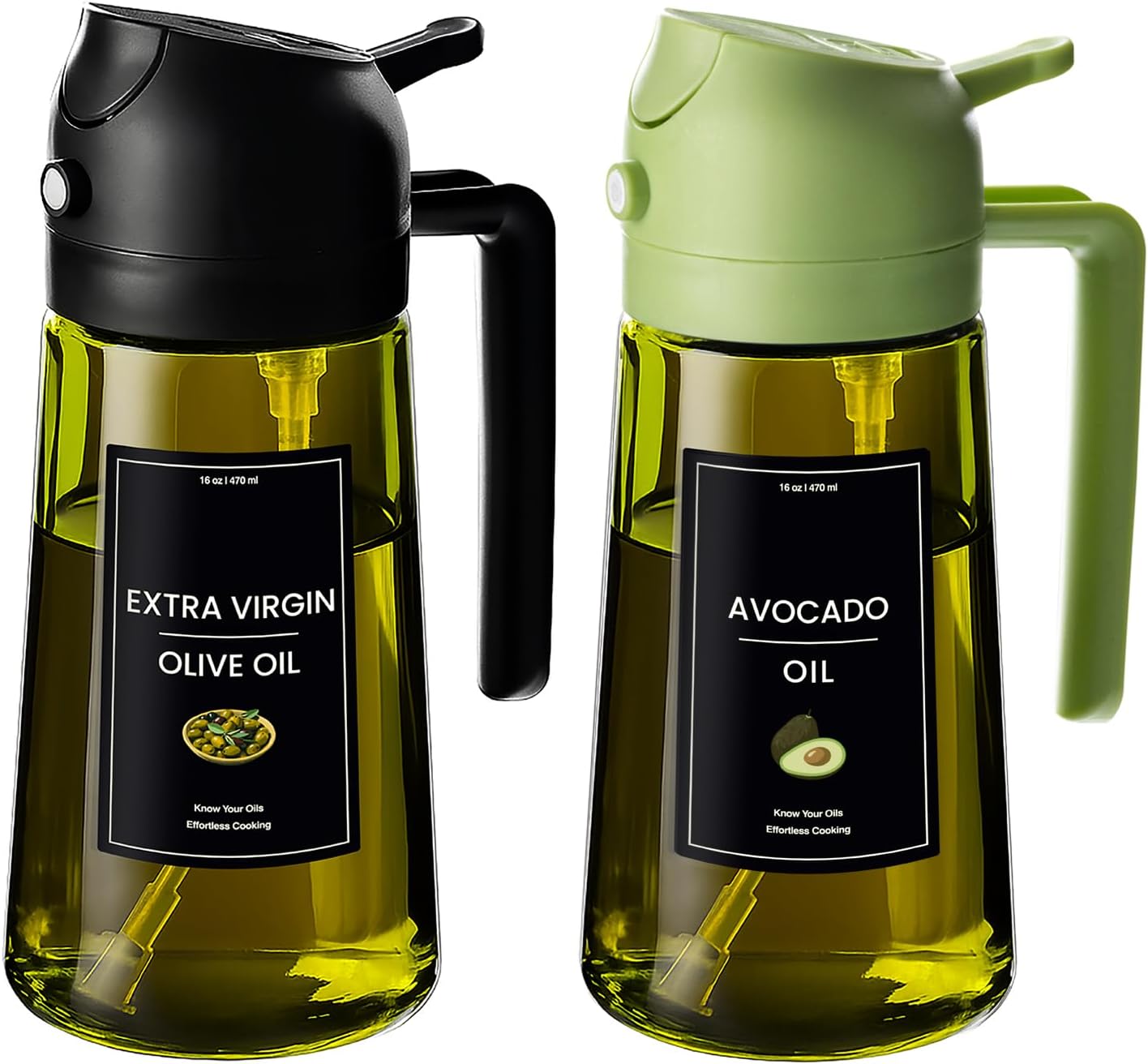 Oil Dispenser 2-in-1, Oil Spray