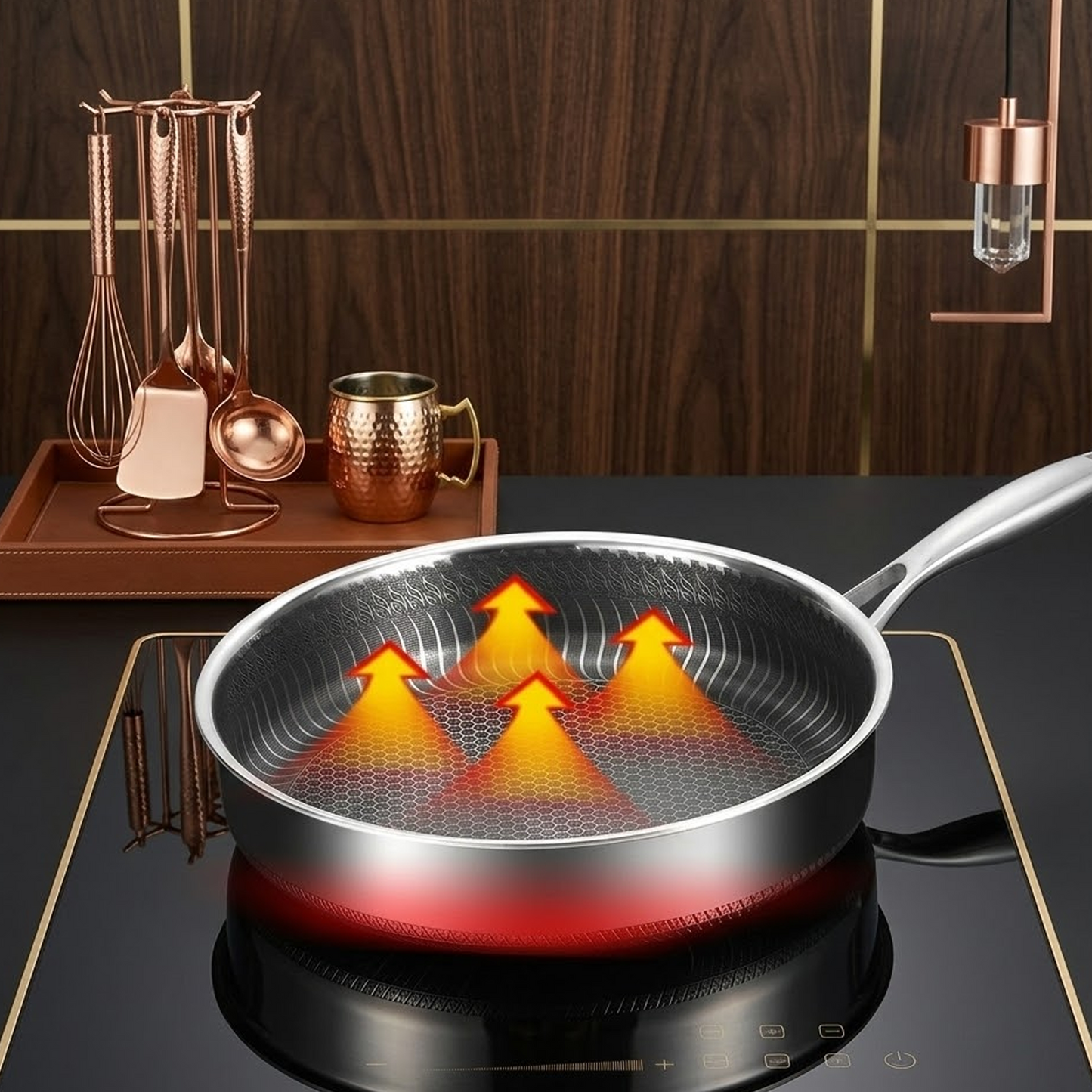 Hybrid Honeycomb Pan