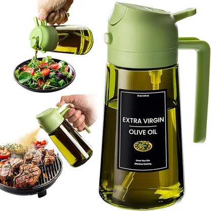 Oil Dispenser 2-in-1, Oil Spray