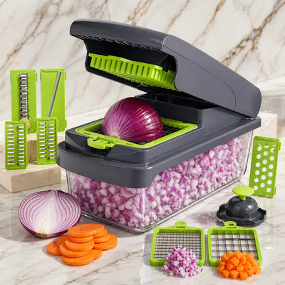 Chop Veggies in 3 Seconds — No Tears, No Mess
