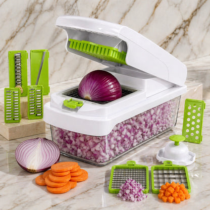 Chop Veggies in 3 Seconds — No Tears, No Mess
